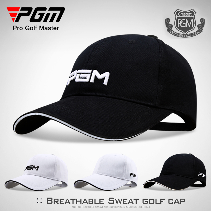 PGM golf hat men's and women's ball cap summer outdoor sun protection ball cap breathable cotton