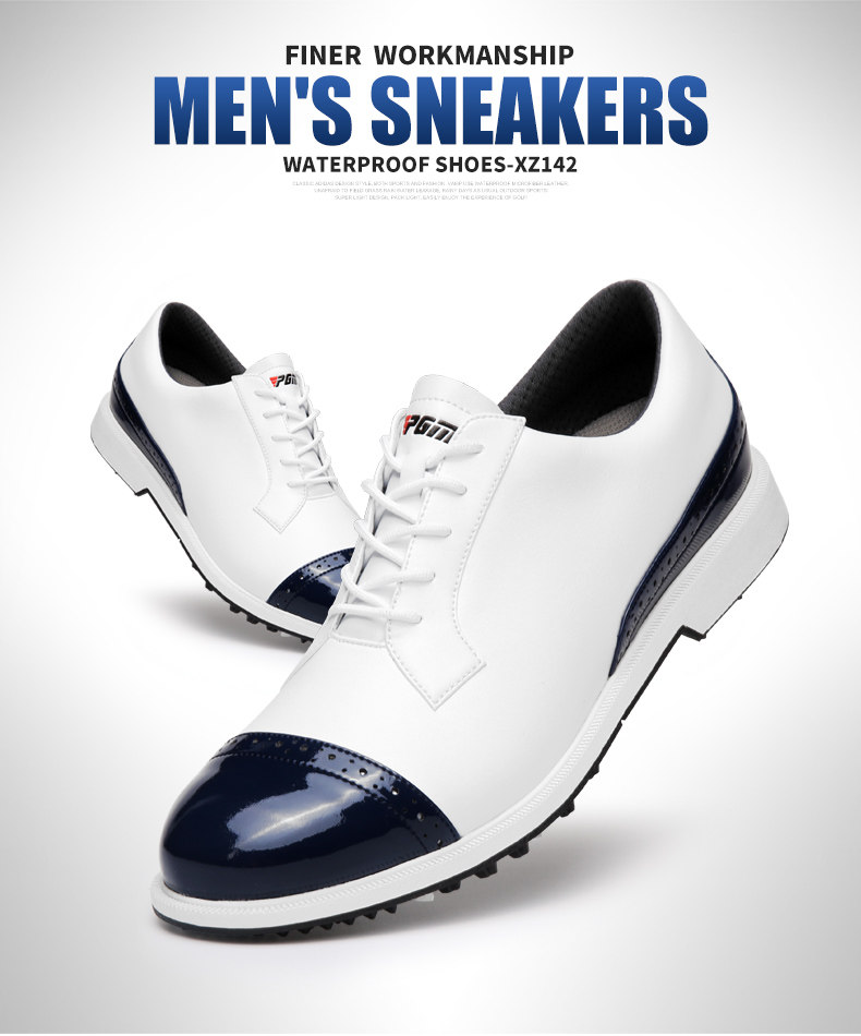 PGM гольф кроссовки мужской вол мужская обувь воздухопроницаемый кожзаменитель обувь golf случайный мужская обувь боковой нескользящей обуви Гвоздь 