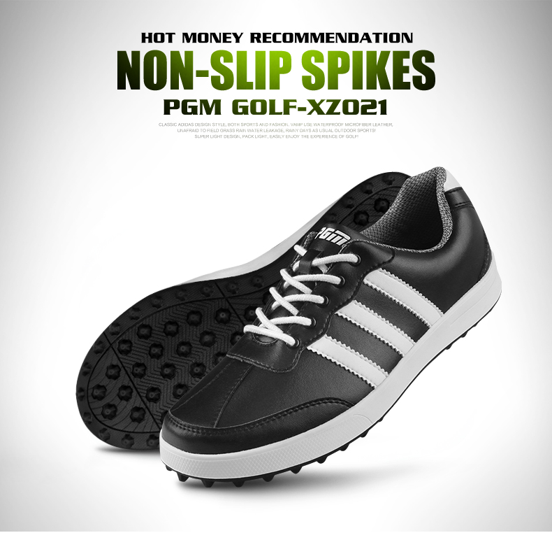 Siêu nhẹ và siêu mềm! PGM giày golf nam giày không thấm nước Adi gió giày thường bo gay golf