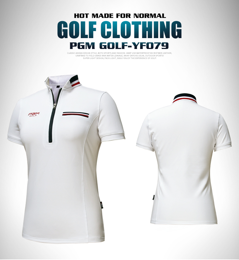 2018 mới! PGM golf trang phục nữ quần áo phù hợp với mùa hè của phụ nữ T-Shirt với váy 	giày chơi golf nike	