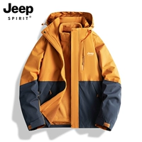 Jeep, демисезонная куртка, съемный дорожный утепленный вкладыш, «три в одном»