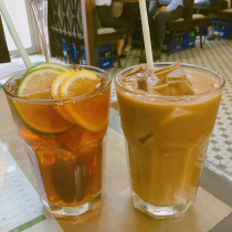 800ml oversized glass ins wind net red high-value drink cup Sparkling water cup cold drink mojito cup