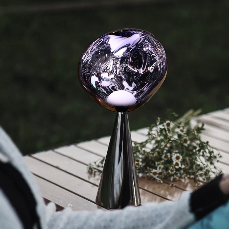 Tomdixon Lava Table Lamp Designer Rechargeable Mini Bedroom Bedside Lamp Living Room Desktop Decoration Atmosphere Lamp
