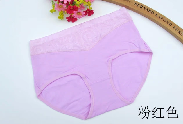 Sáu túi 仙格丽 人 186 cotton cao eo bó phức tạp đồ lót nữ quần boxer cotton cỡ lớn đồ lót cotton nguyên chất