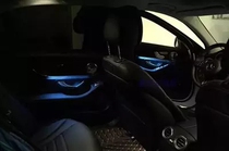 Mercedes-Benz new C-Class original three-color atmosphere light C200L GLC CLS GLA CLA interior atmosphere light modification