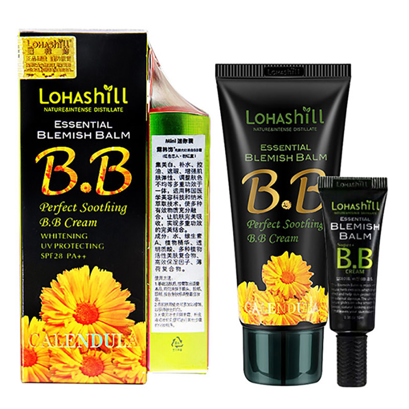 Lu Han decorated Lohashill Calendula bb cream Korean nude makeup concealer strong moisturizing moisturizing send 10ml
