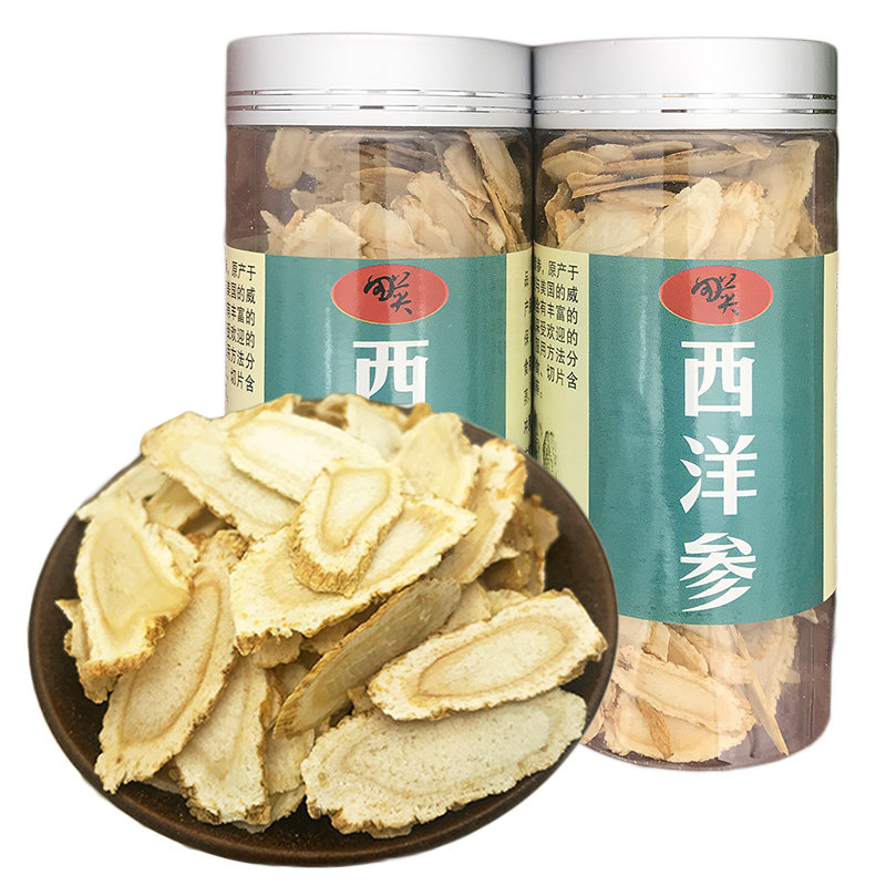 Tian Yingyan Guizong Canada Imports of American Ginseng sheet 50g U.S. Citi Sliced Slanted Sheet for Sliced Bread