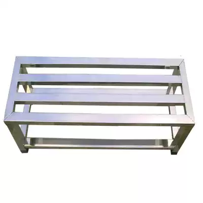 Fish tank base bracket sundries shelf flower pot stand stainless steel cushion height bracket can be customized
