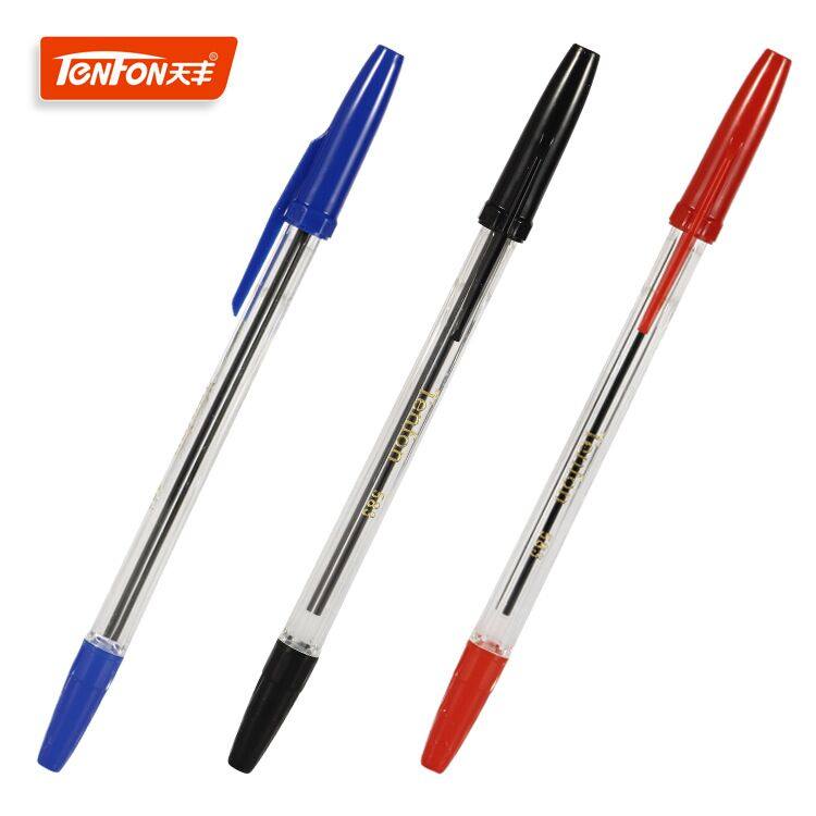 Sky Fontenfon Ball pen TF-583 0 7mm Atomic Pen Economy Type teacher pen Blue Black Red 12