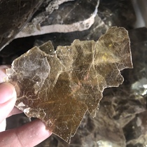 Teaching and research mineral specimen crystal rock natural high purity phlogopite raw stone block flake 500g