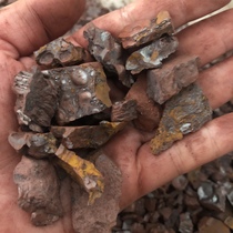 Teaching geological research mineral specimen crystal rock natural high-purity hematite raw stone gravel 500 grams