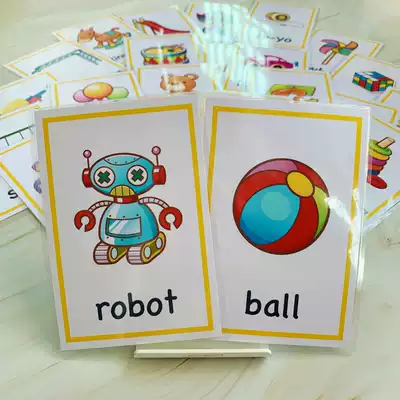 English word flash card toy card toys25 children's learning card English early education Enlightenment teacher teaching map