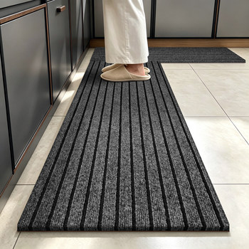 Kitchen anti-slip, oil-proof, anti-fouling and wear-resistant floor mats
