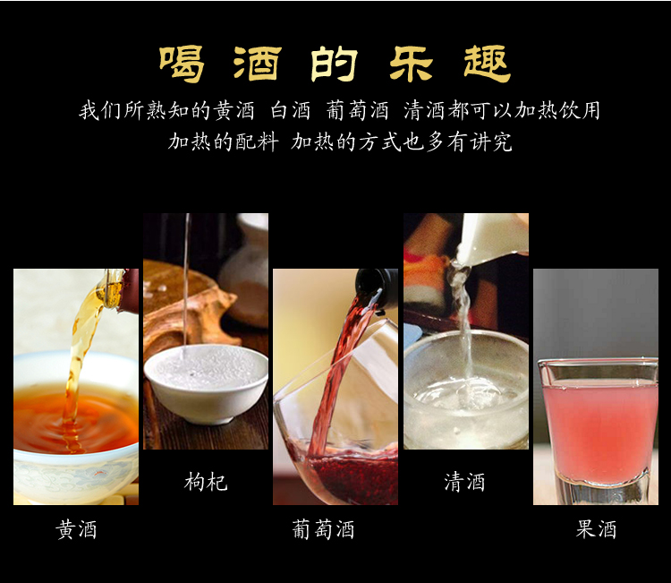 Jingdezhen ceramic wine jars 1 catty put wine bottle seal 3 jins home hip 5 jins of jars empty bottles