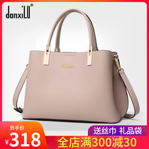 Danxilu luxury brand 2020 counter new atmospheric middle-aged womens bag mother bag portable leather womens bag