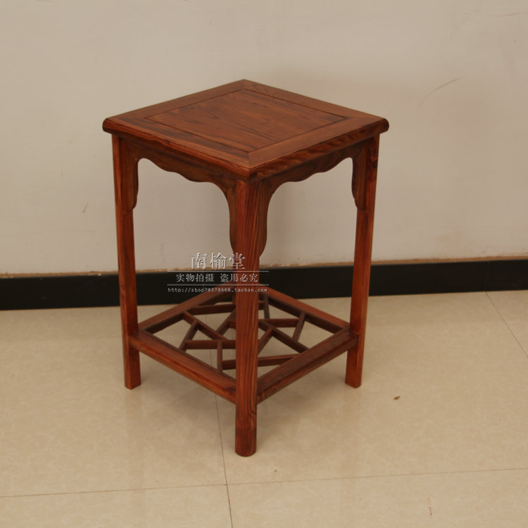Đồ nội thất cổ, rắn gỗ khung nhện hoa tiệm khung bình cổ điển Trung Quốc - Bàn trà bàn phòng khách hiện đại