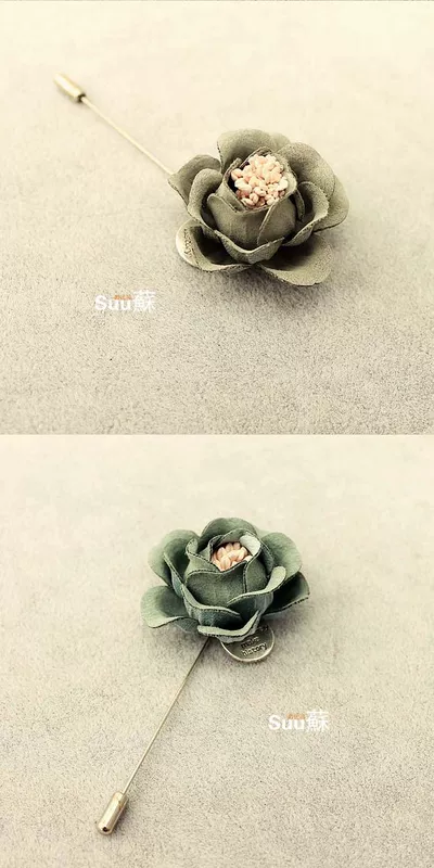 Christmas Lady Corsage Winter Pin Day Korea Coat Woolen Hoa Trâm Trâu vô tư
