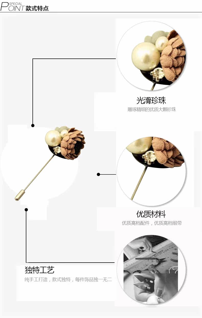 Broche femme en Matériau mixte - Ref 1172456 Image 33