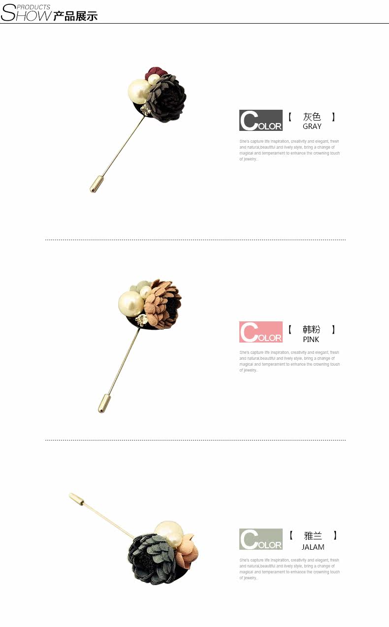 Broche femme en Matériau mixte - Ref 1172456 Image 32