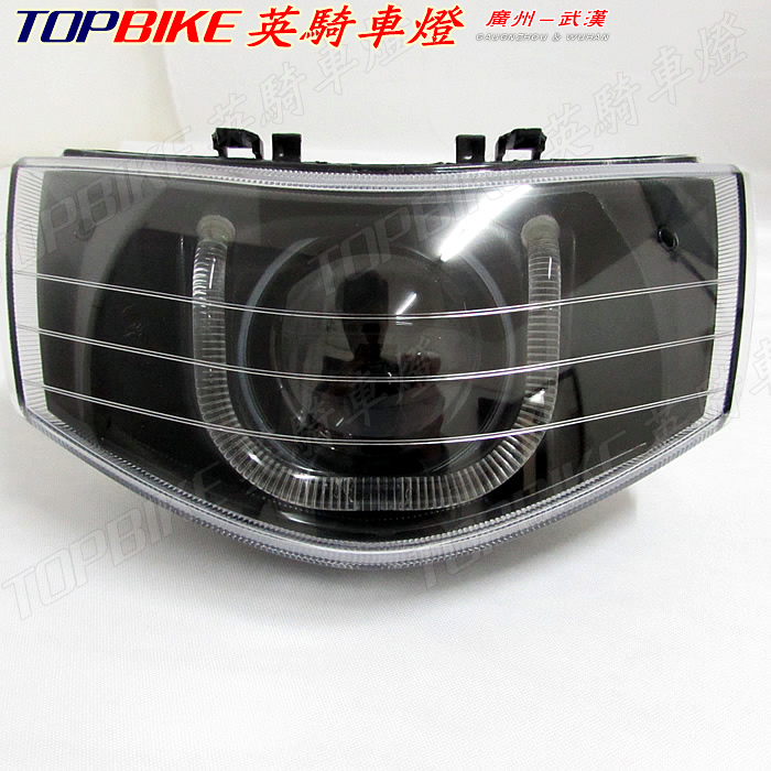 Đèn chiếu sáng quốc gia 3 inch Fuxi sửa đổi phụ kiện Sanf lửa Phụ kiện lắp ráp đèn pha Fuxi Đèn mắt thiên thần Lưới thông minh - Đèn xe máy đèn phanh xe máy