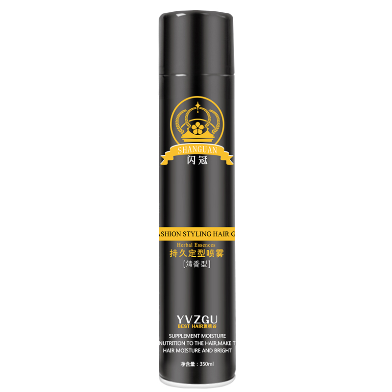 Buy one and send a sparkling crown hair gel spray stereotyped men hair gel and tasteless and tasteless feminine gel water fluffy lasting styling