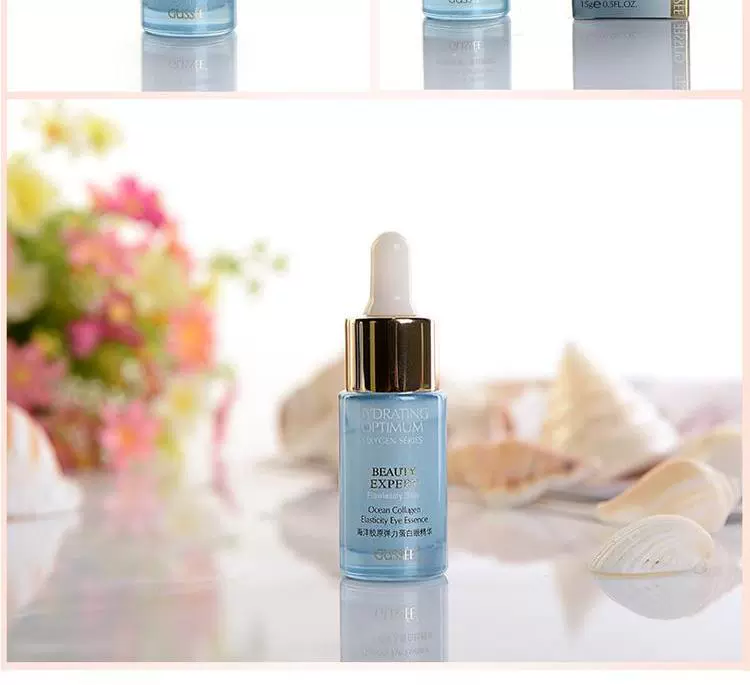 Lời xác thực Ocean Collagen Elastin Eye Serum 15g Desalination Eye Bag Dark Circle Eye Care