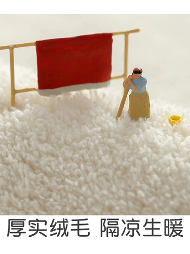 Милый мультяшный детский прямоугольный ковер для гостиной для домашнего использования