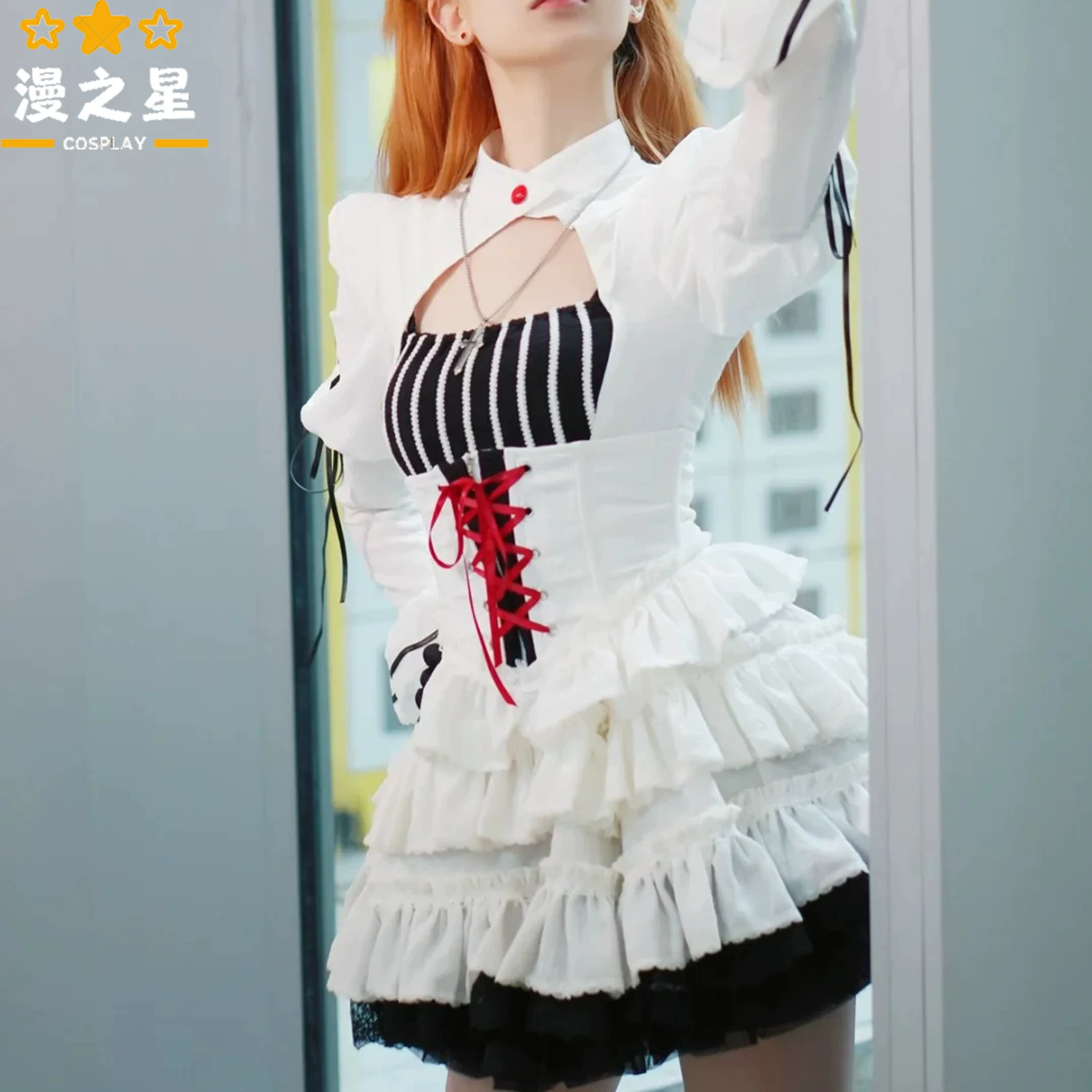 Новый век EVA Evangelion косплей C C C C C C C C C C C C Cosplay полный лолита одежда