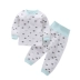 Bộ đồ lót nhiệt cho bé làm dày trẻ sơ sinh mùa thu cho bé 3 bông cotton 1 tuổi 0 cotton 2 quần áo mùa thu đông thời trang trẻ em nam Quần áo lót