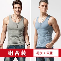 Цветочный серый + небо синий (базовая модель T059)