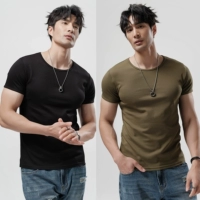 Черный + военный зеленый [T2501 модернизированный хлопок Combed]