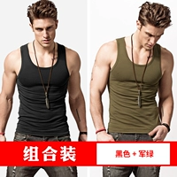 Черный + военный зеленый (базовая модель T059)