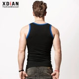 Мужской спортивный жилет для спортзала, в обтяжку, в корейском стиле