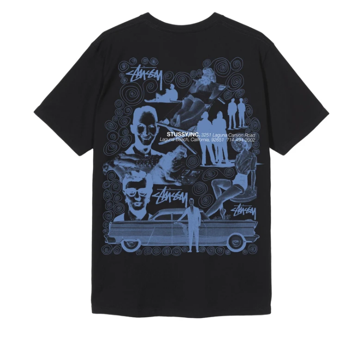 Stussy tide бренд Stucy's множество хлопковых футболок с круглым вырезом и short-sleeved снимок без возврата Canadian покупок