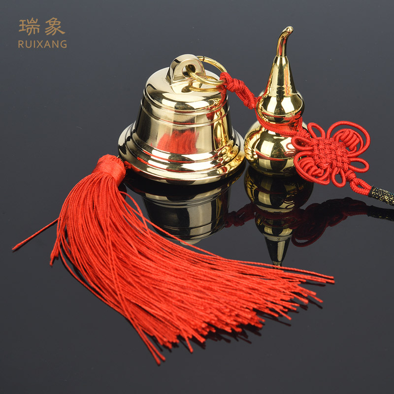 Xiang Fengshui Copper Hour Bell Hangpin Home decorated copper bell accessories