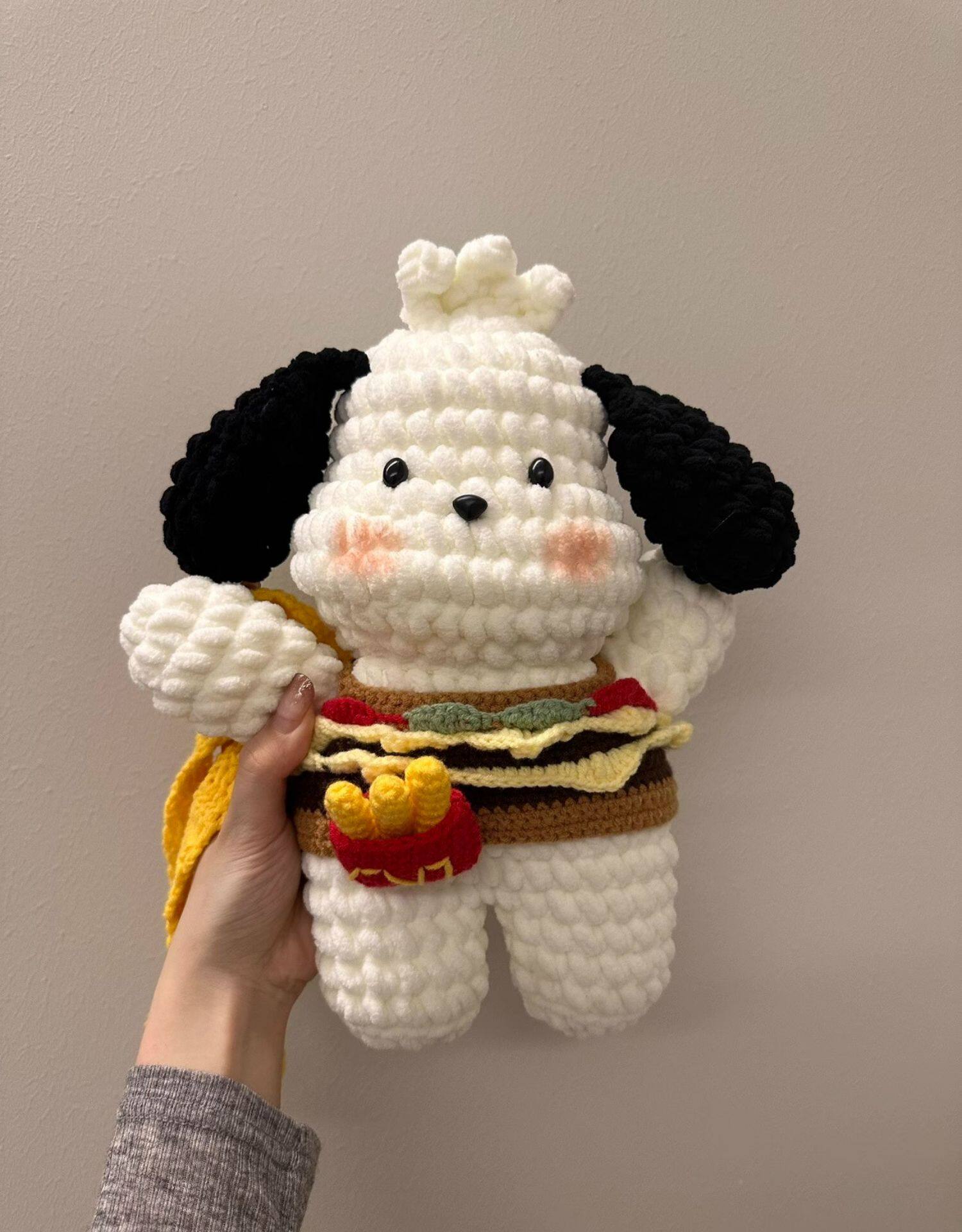 diy编织材料包 奥斯卡鹿大玩偶手工diy材料包自制手织毛线编织圣诞节礼物送女友