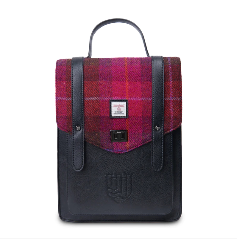 British Harris Tweed Harris Tweed 15inch Laptop Backpack Backpack Computer Bag