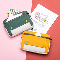 ins day style large capacity student pen bag defecate stationery cashier bag containing bag multifunction hand account pen box pen bag