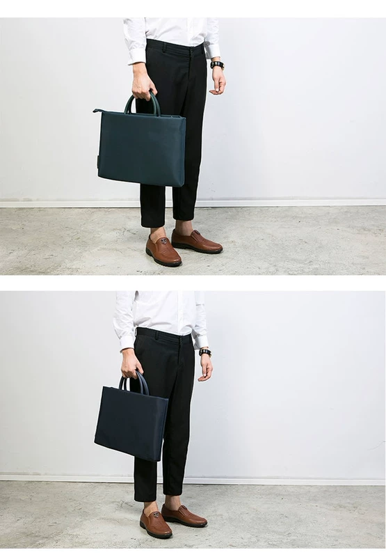 Simple cặp Business nam túi xách và phụ nữ 14-inch 13,3 inch 15,6 inch túi giấy túi máy tính xách tay - Phụ kiện máy tính xách tay