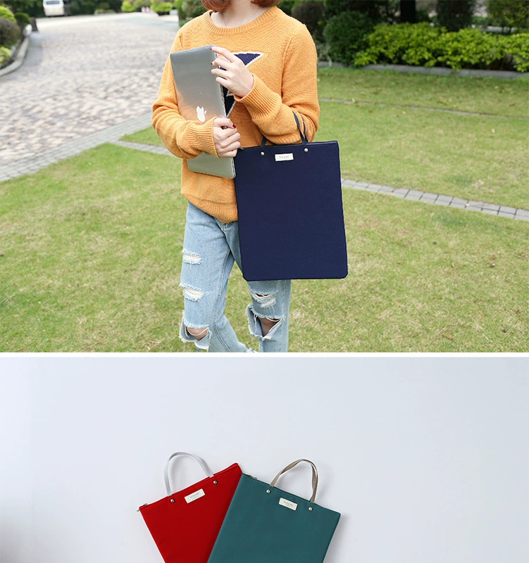 Sleeve Túi đựng cú sốc dày táo 9,7 inch ipad Tablet gói máy tính macbook túi 13,3 inch - Phụ kiện máy tính bảng