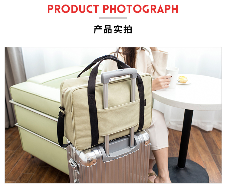 Túi du lịch chuyến đi kinh doanh đường dài có thể được thiết lập xe đẩy túi túi du lịch nam giới và phụ nữ túi không thấm nước lên máy bay công suất lớn túi người đàn ông vali vải kéo