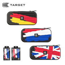 TARGET British TAKOMA WALLET FLAGE English and German Dutch flag hard dart bag storage accessories