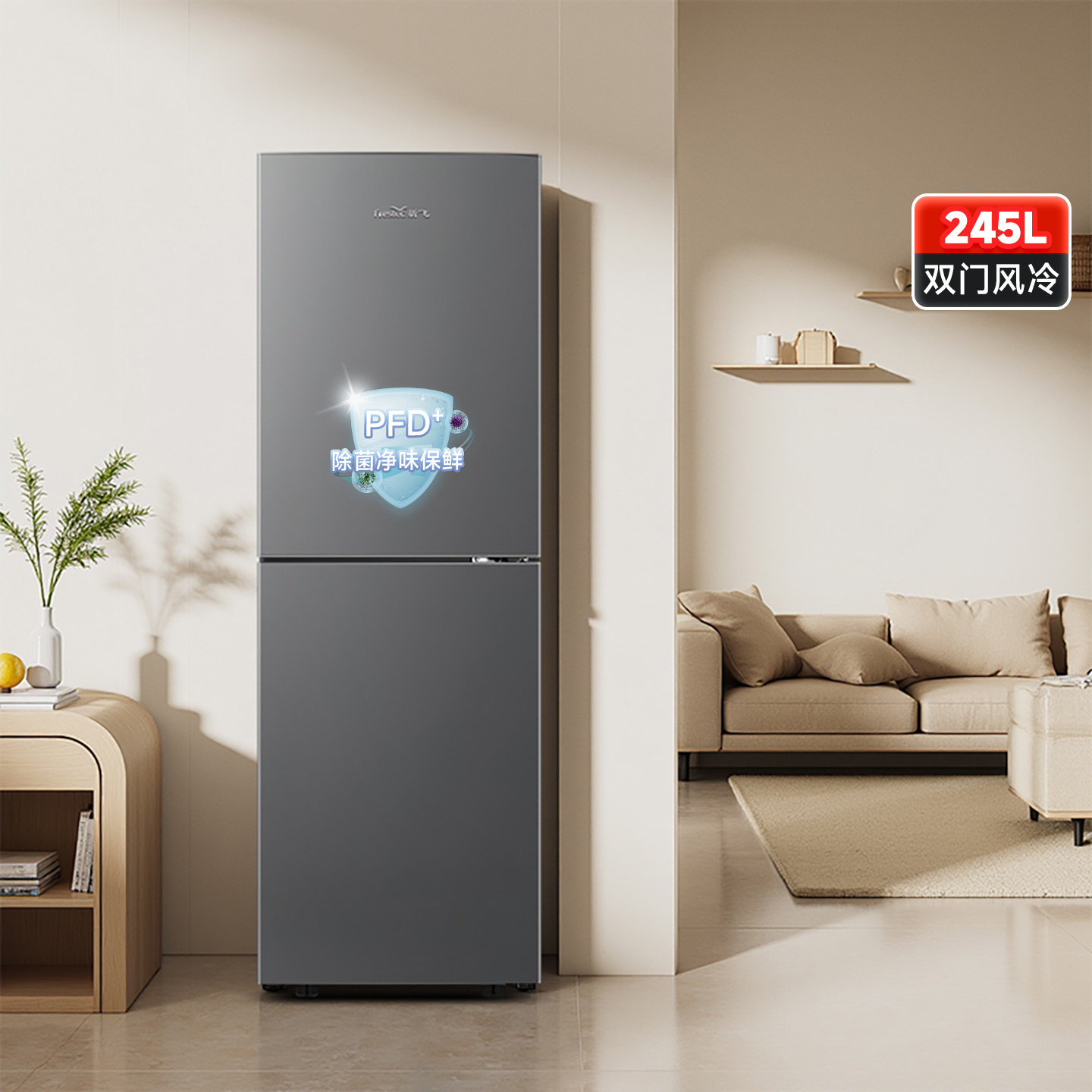 新飞BCD-183DKT冰箱图片