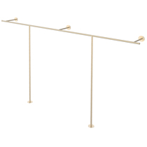 Clothing floor support frame hanging clothes pole womens clothing store side wall floor hanging hanger hanging floor support wall hanging