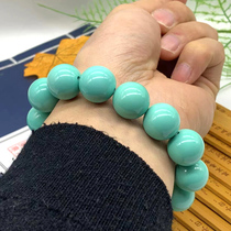 Boutique turquoise old-fashioned bracelet mens and womens bracelet natural high porcelain blue summer fashion simple ball single circle string