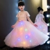 Váy trẻ em, hoa cô gái, váy lót, váy sinh nhật công chúa, người mẫu lớn, sàn catwalk, trang phục, váy cưới, váy cưới