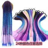 Парик с косичкой, дреды в стиле хип-хоп, этнический хвостик, этнический стиль