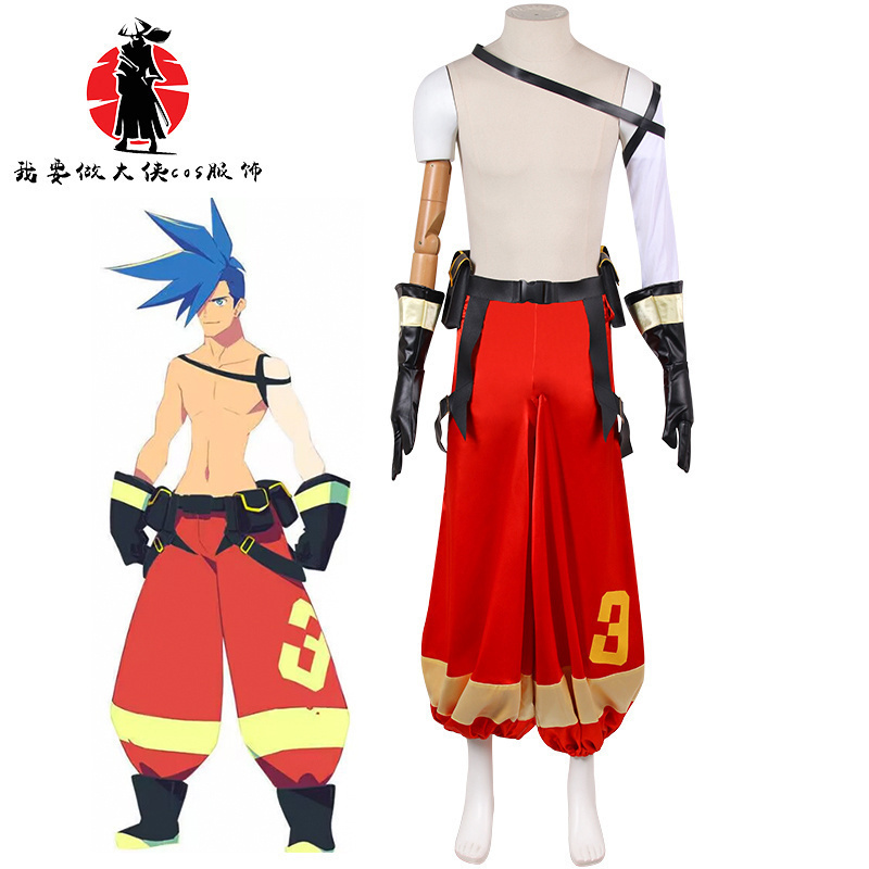 Promare Galo Thymos Cosplay Costume