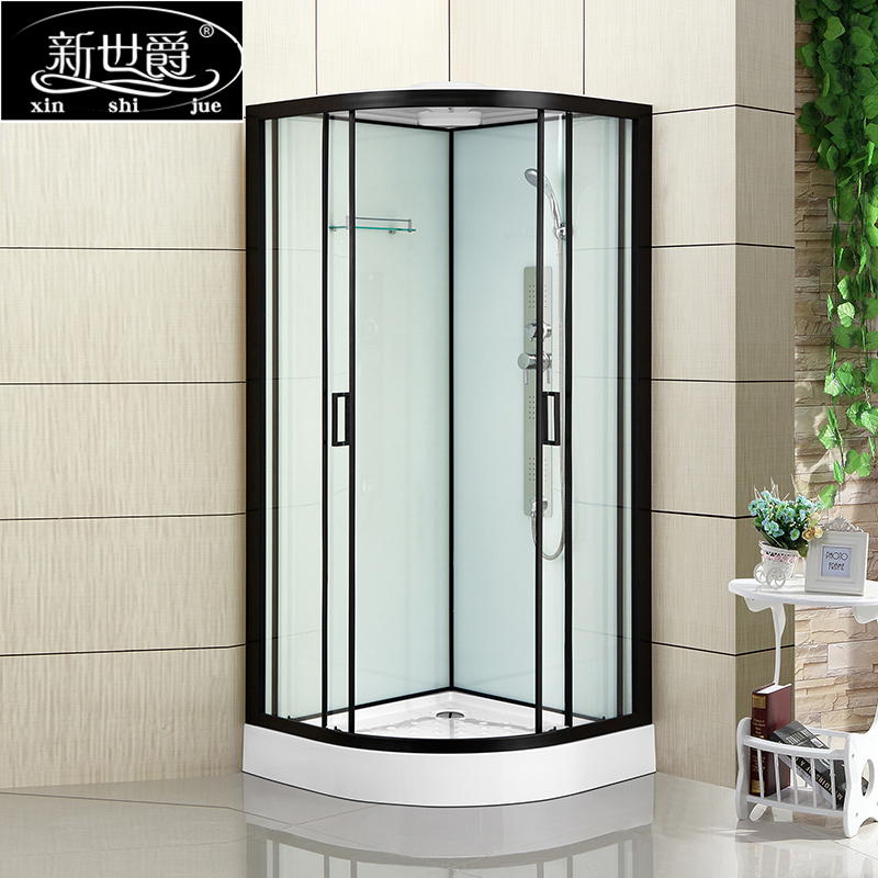 Arc sector shower room bathroom home overall sauna integrated bath room dry and wet separation bath room bath room
