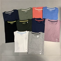 Однотонная хлопковая футболка с коротким рукавом с круглым воротником, короткий рукав, оверсайз